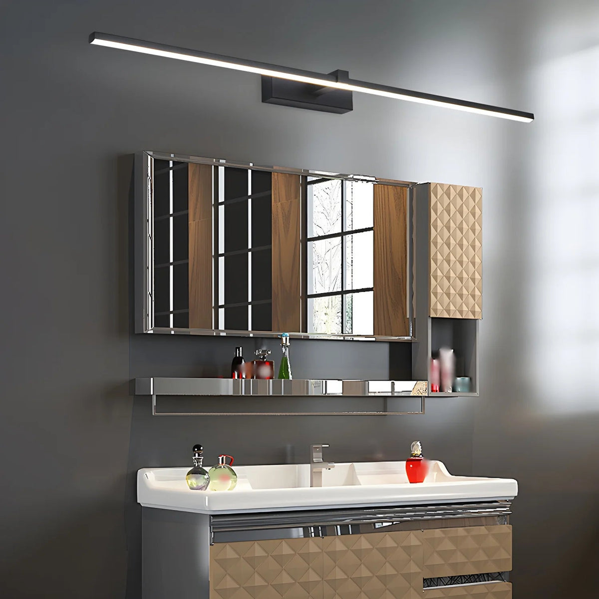 Edgeline Mirror Wall Light