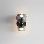 Twin Sphere Contemporary Wall Light