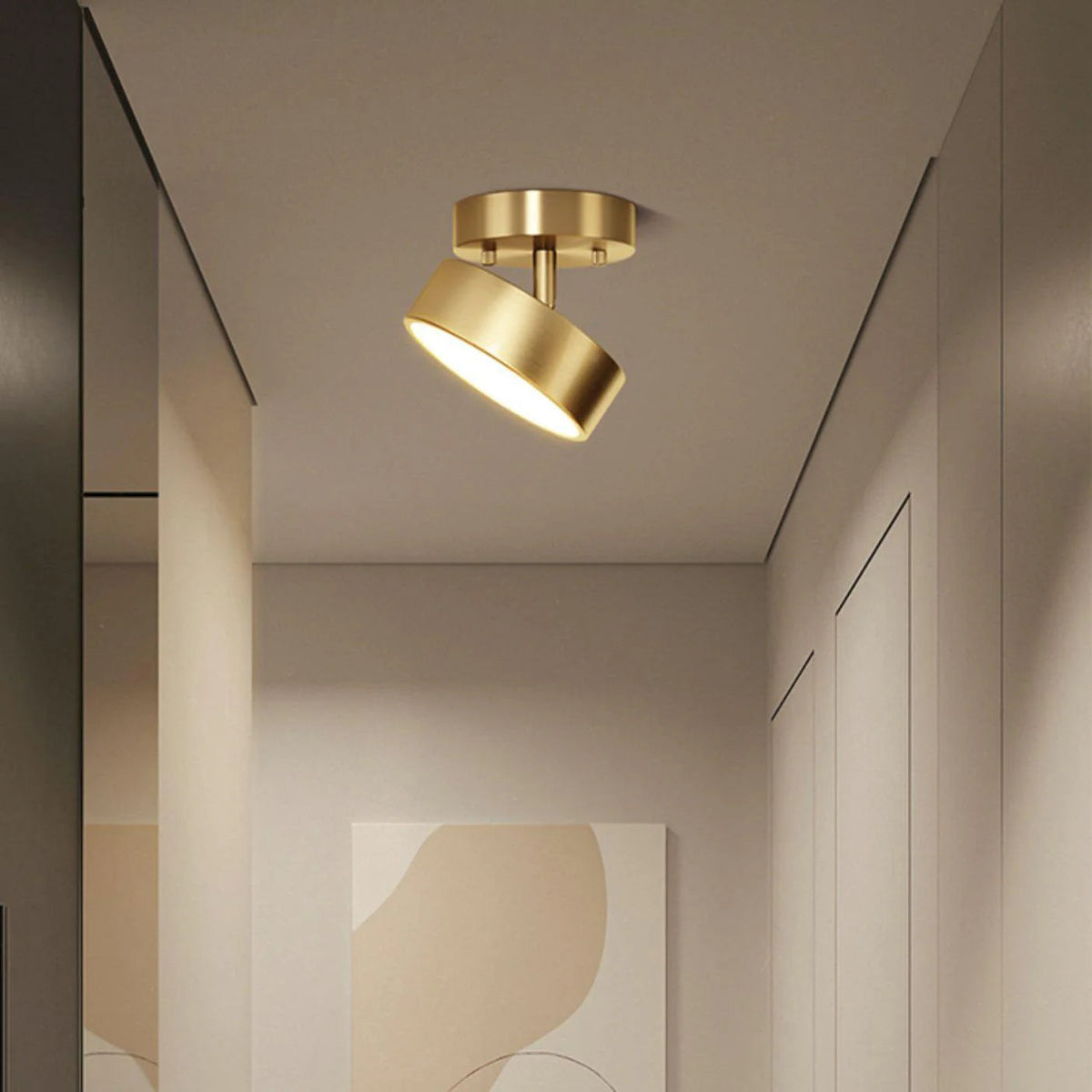 Axiom Rotating Ceiling Light