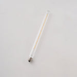 Tubular LED Filament Bulb in Clear Glass, E14/E27 Base