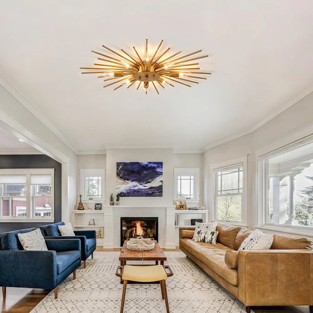8 Light Metro Glow Ceiling Ligh