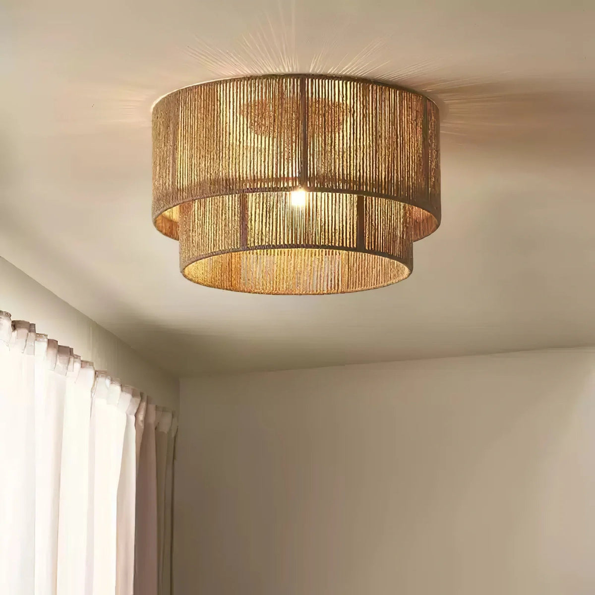 Sundara Weave Ceiling Light