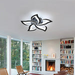 Modern Minimalist Elegant And Warm Led Ceiling Lamp For Living Room