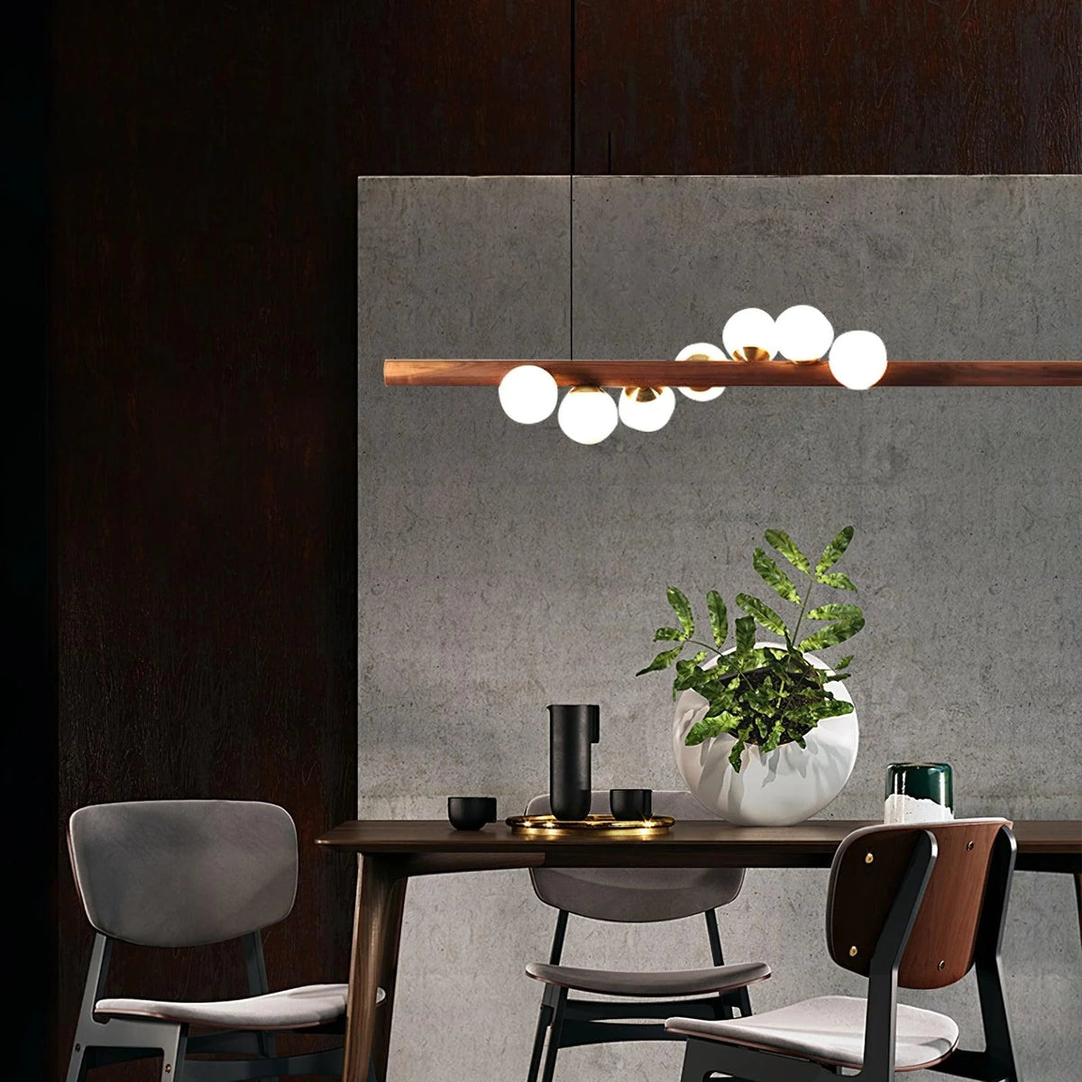 Nordic Timber Pendant Light