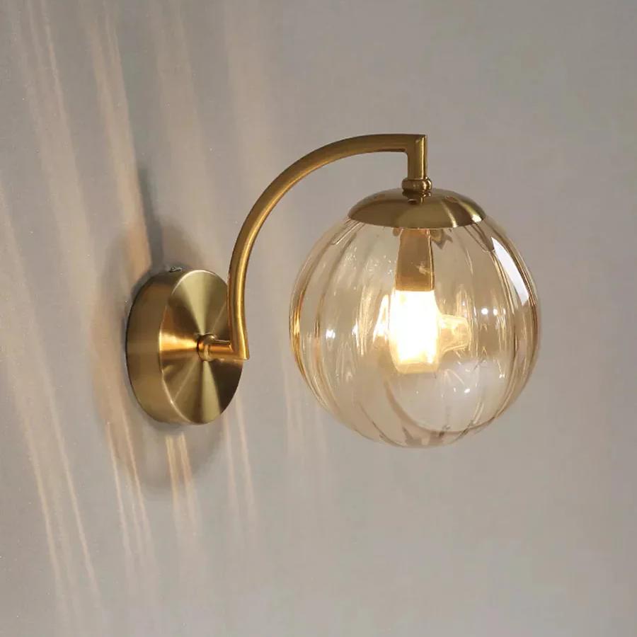 Watermelon Glass Wall Lamp Colored Glass Small Wall Lamp