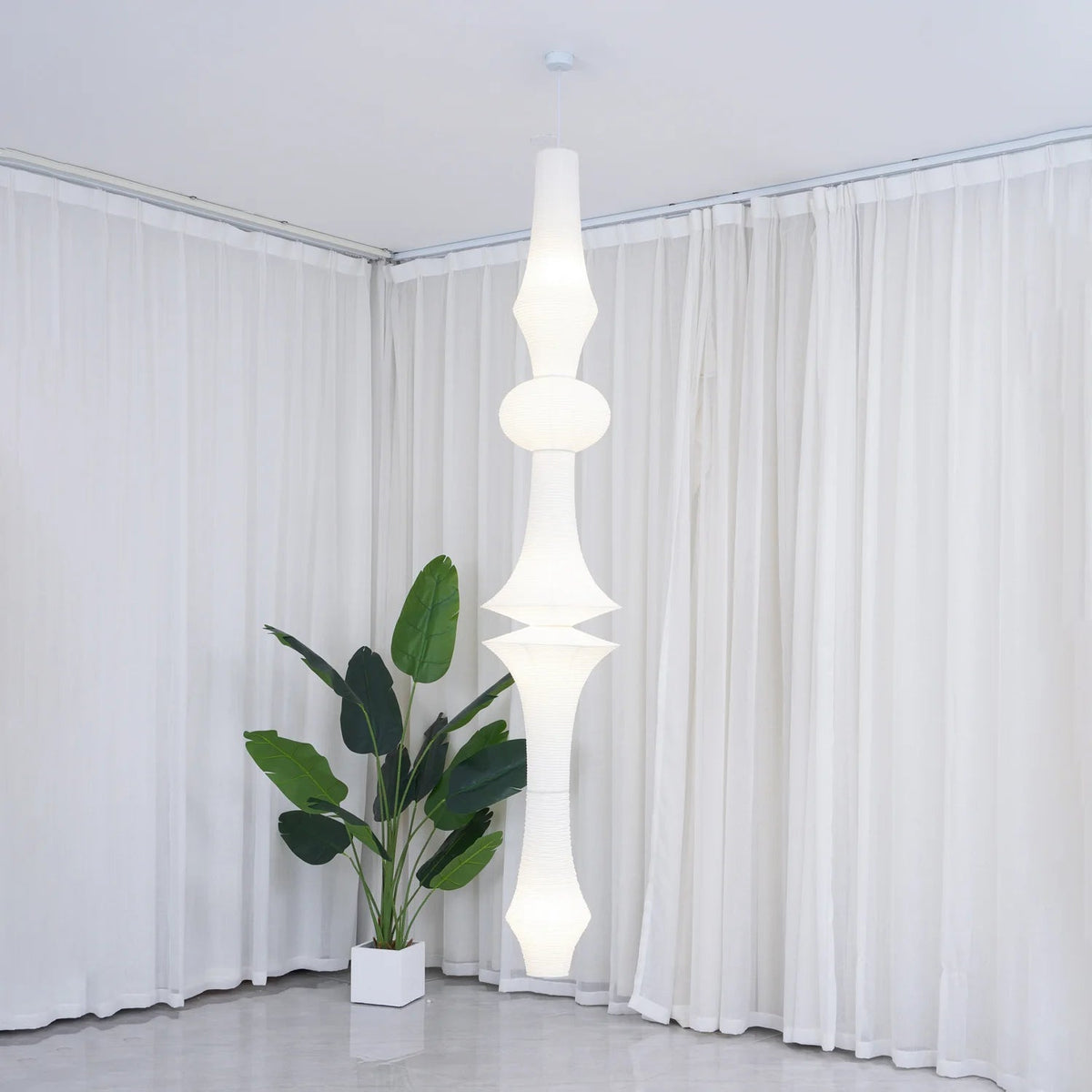Kumo Washi Pendant Light