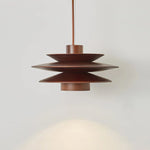 Wooden Cascade Pendant Light