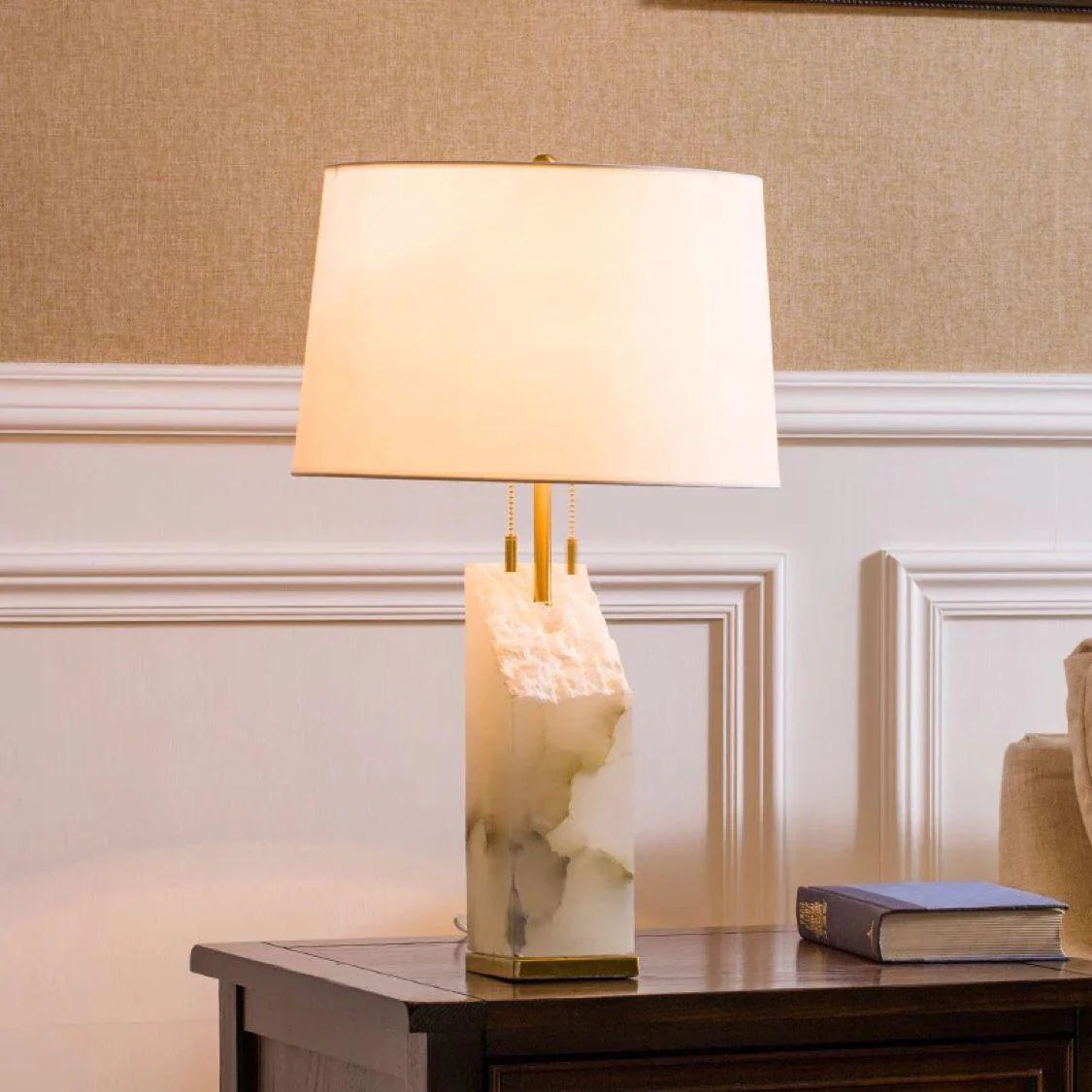 Aurea Alabaster Table Lamp