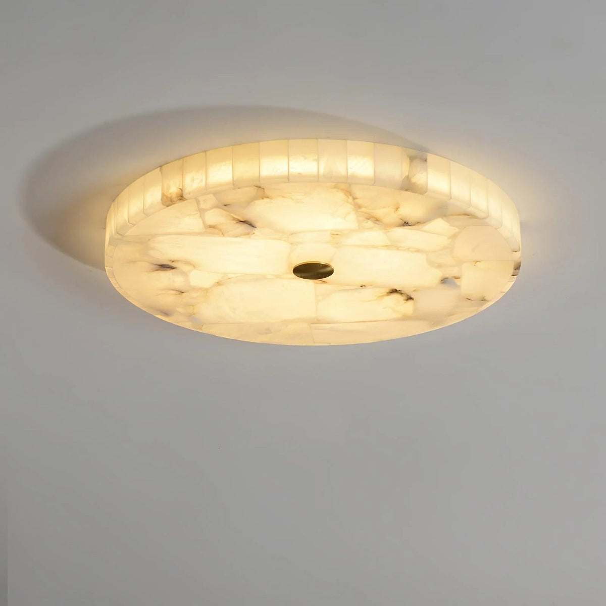 Alabaster Glow Ceiling Light