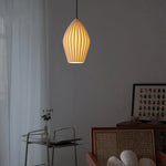 Ribbed Terra Pendant Light