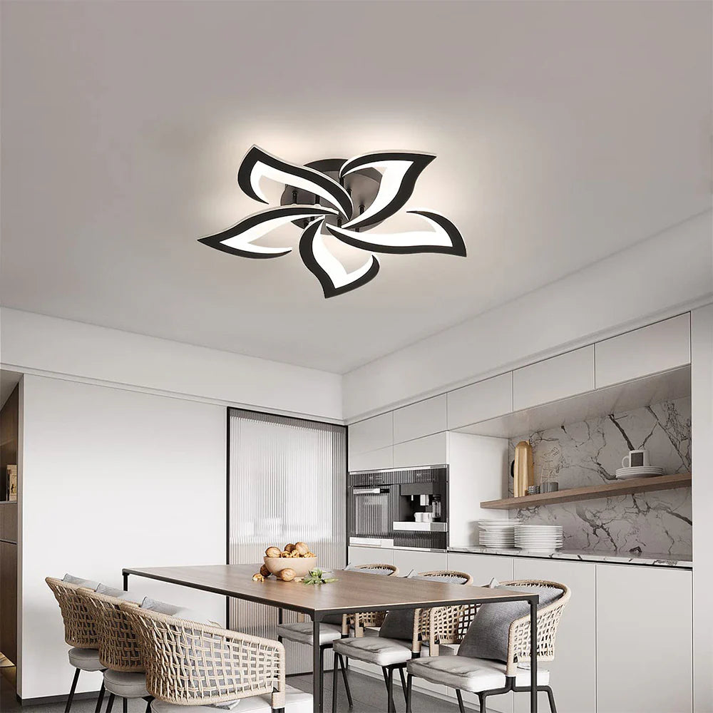 Modern Minimalist Elegant And Warm Led Ceiling Lamp For Living Room
