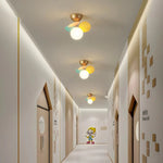 Mid Century Macaron Ceiling Light