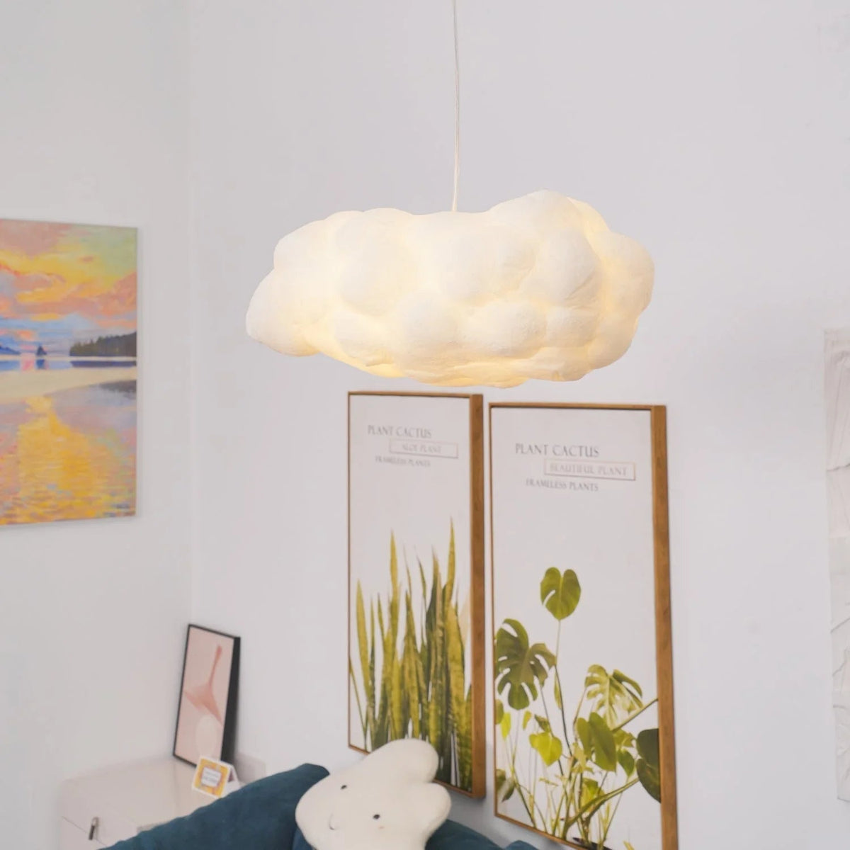Personalized Restaurant Cloud Shaped Ceiling Lamp
