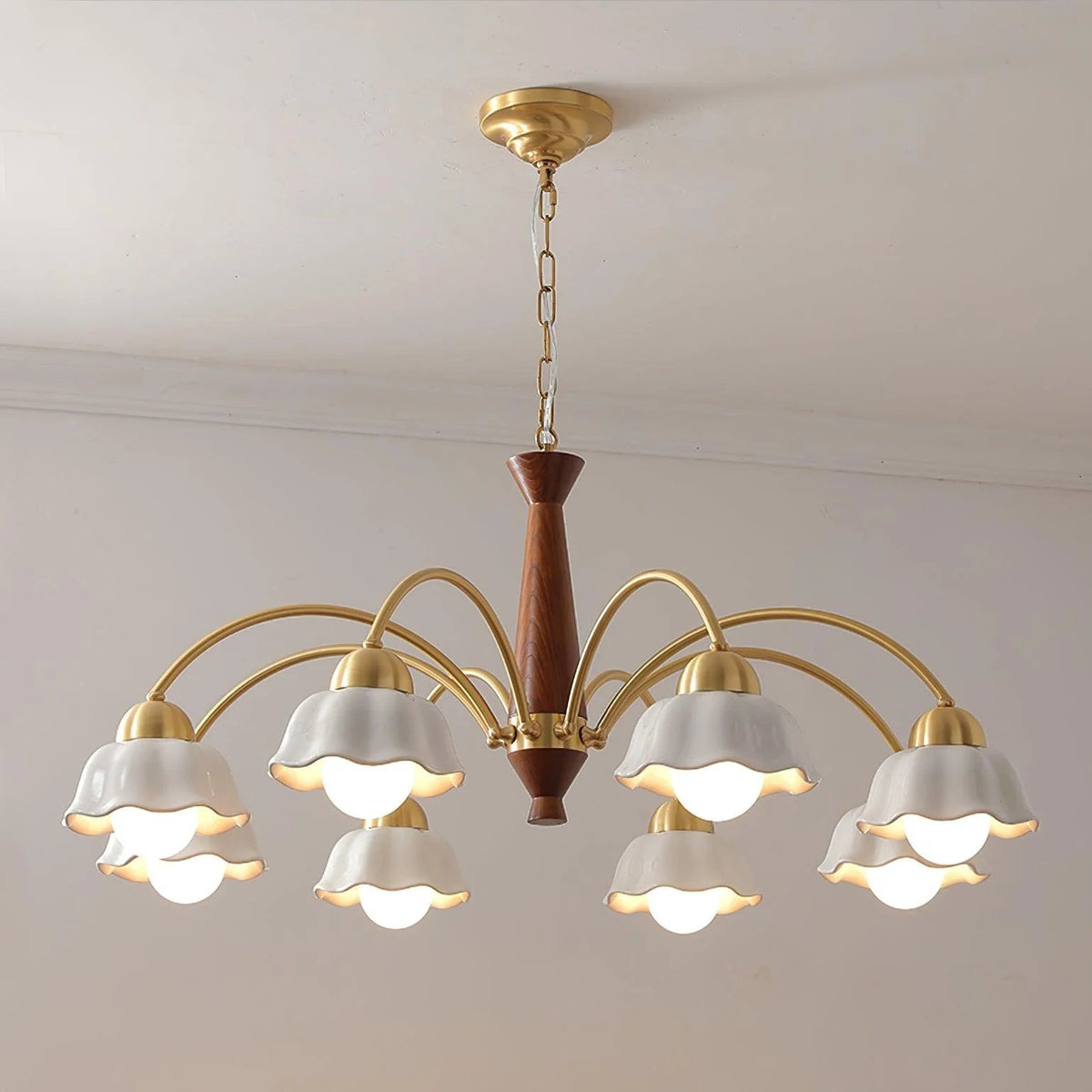Stockholm Brass Chandelier