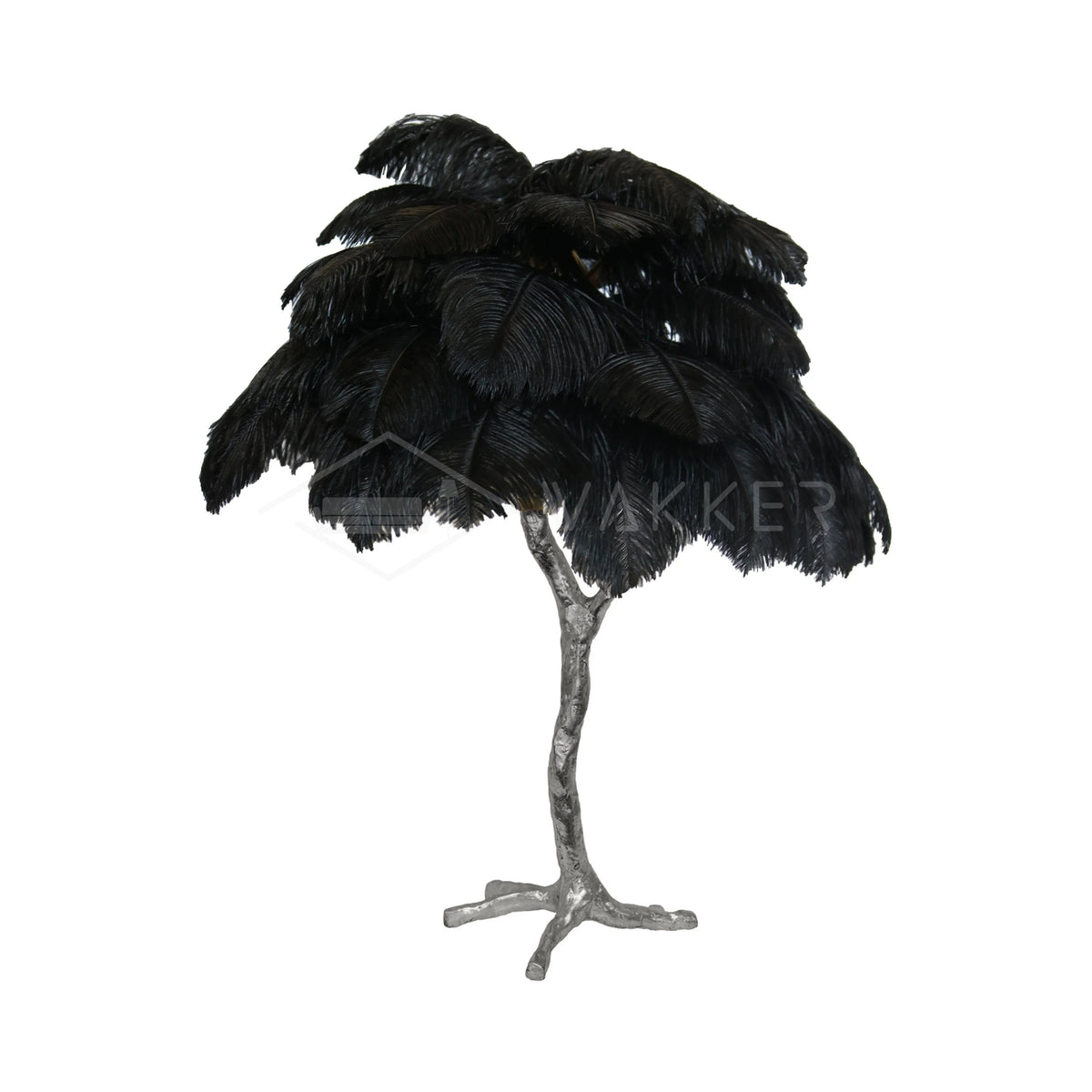 Feathered Elegance Table Lamp