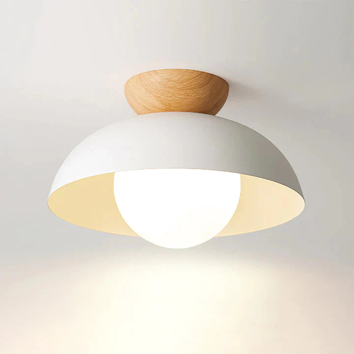 Industrial Chic Metal Ceiling Light
