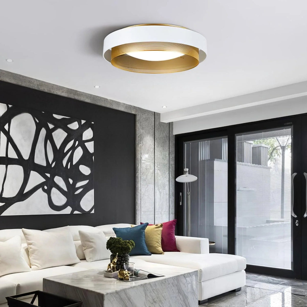 Lumen Arc Ceiling Lamp