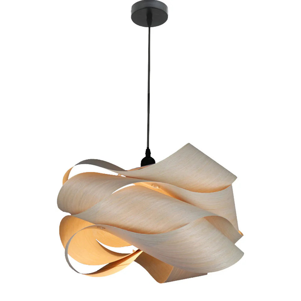 Rustic Modern Irregular Wooden Light