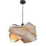 Rustic Modern Irregular Wooden Light