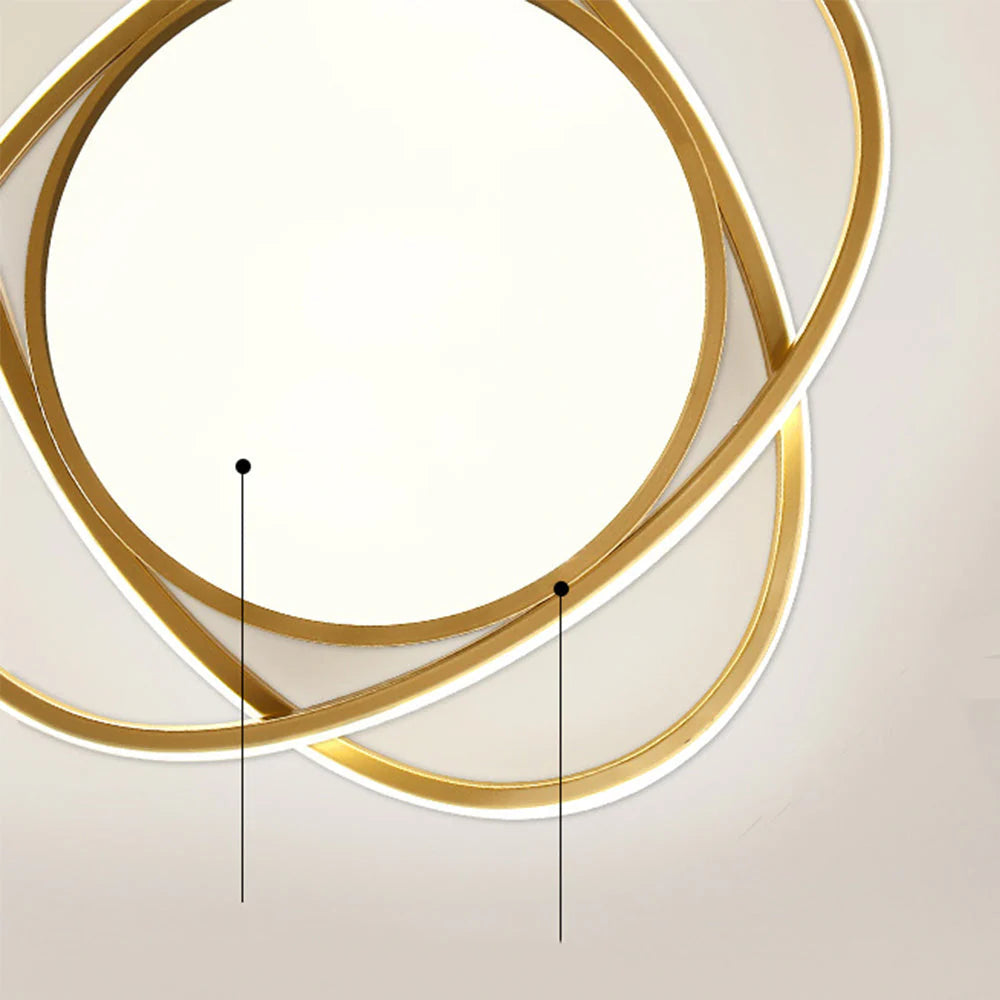 Sleek Nordic Round Led Ceiling Light