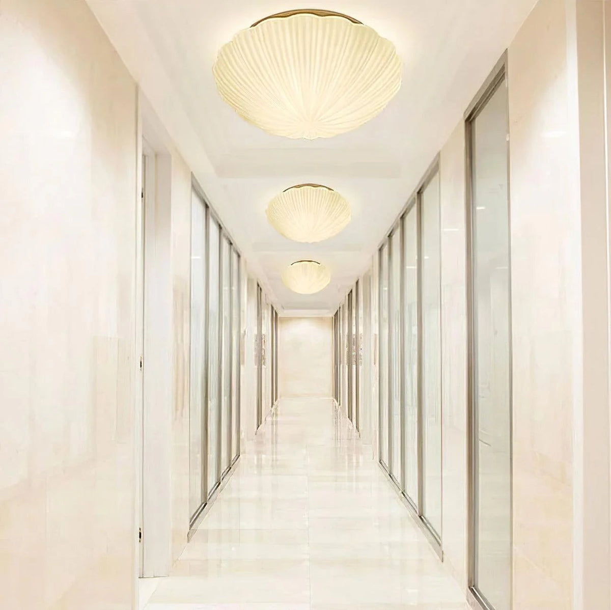 Aurora Shell Ceiling Light