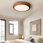 Wooden Veneer Ceiling Light
