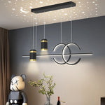 Chandelier Style Table Lamp In The Dining Room
