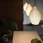 Ribbed Terra Pendant Light