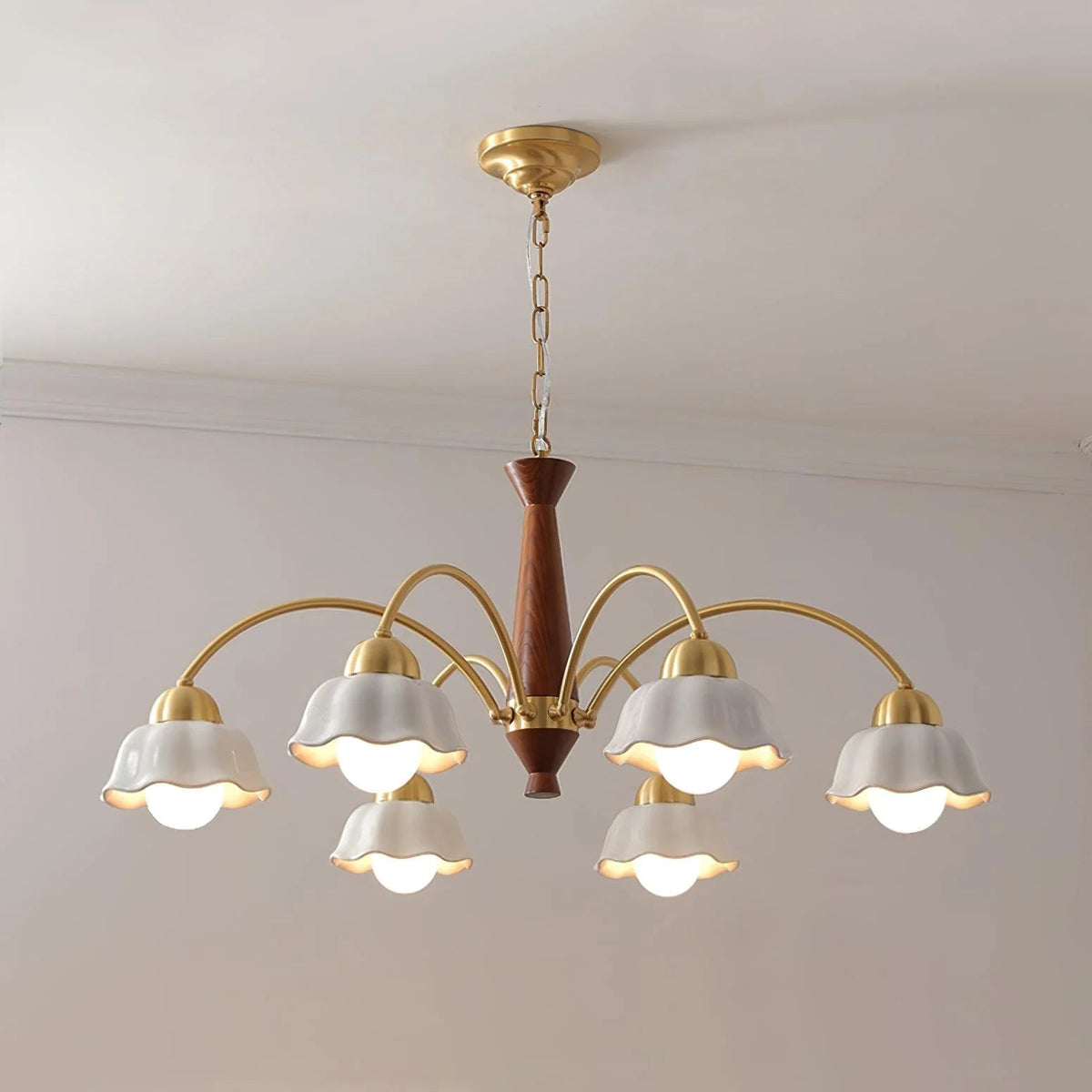 Stockholm Brass Chandelier