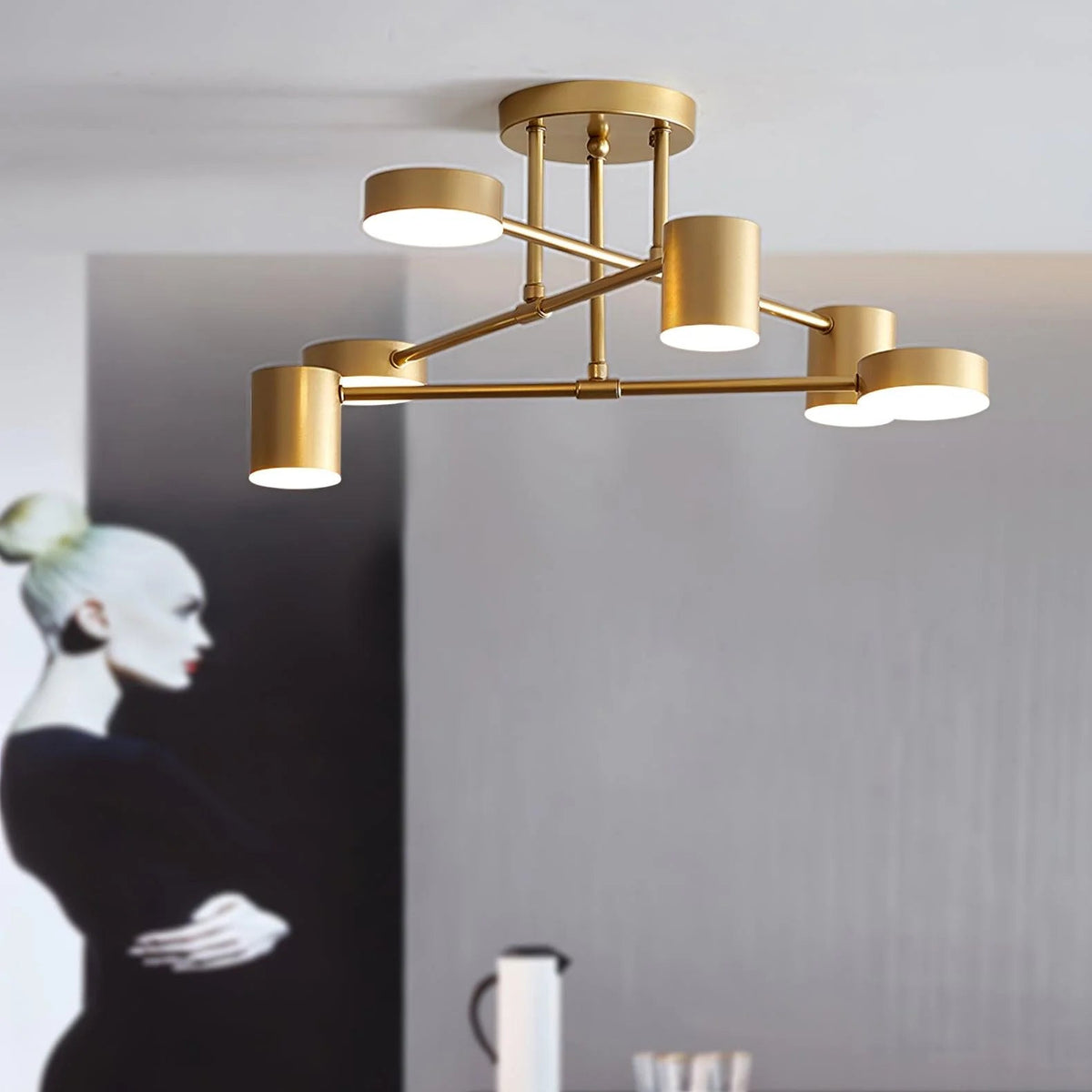 Galactica Ceiling Fixture