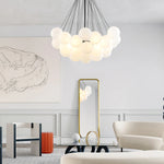Aqua Sphere Chandelier