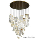 Double Storey Villa Living Room Light Luxurious And Artistic Chandelier