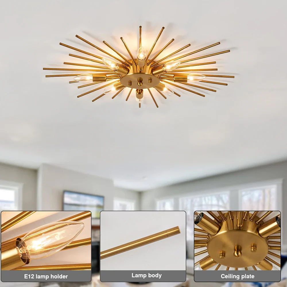 8 Light Metro Glow Ceiling Ligh