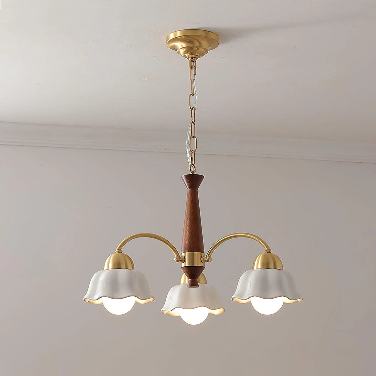 Stockholm Brass Chandelier