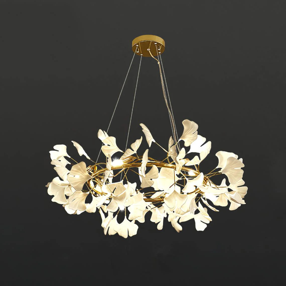 Gingko Halo Chandelier