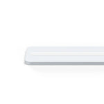 Modern Flush Mount Ceiling Light with 3-Step Dimming, White Rectangular LED