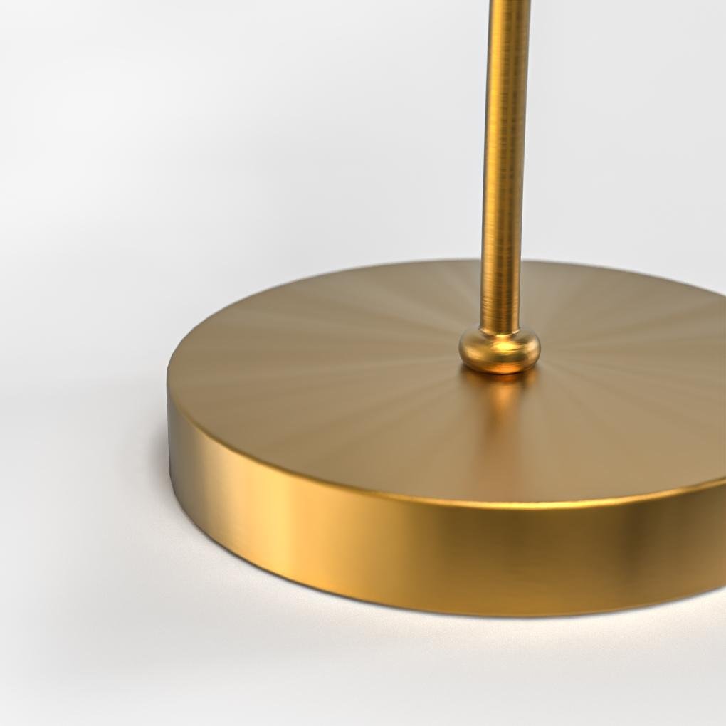 Modern Gooseneck Desk Lamp with Linen Cone Shade for Home Office