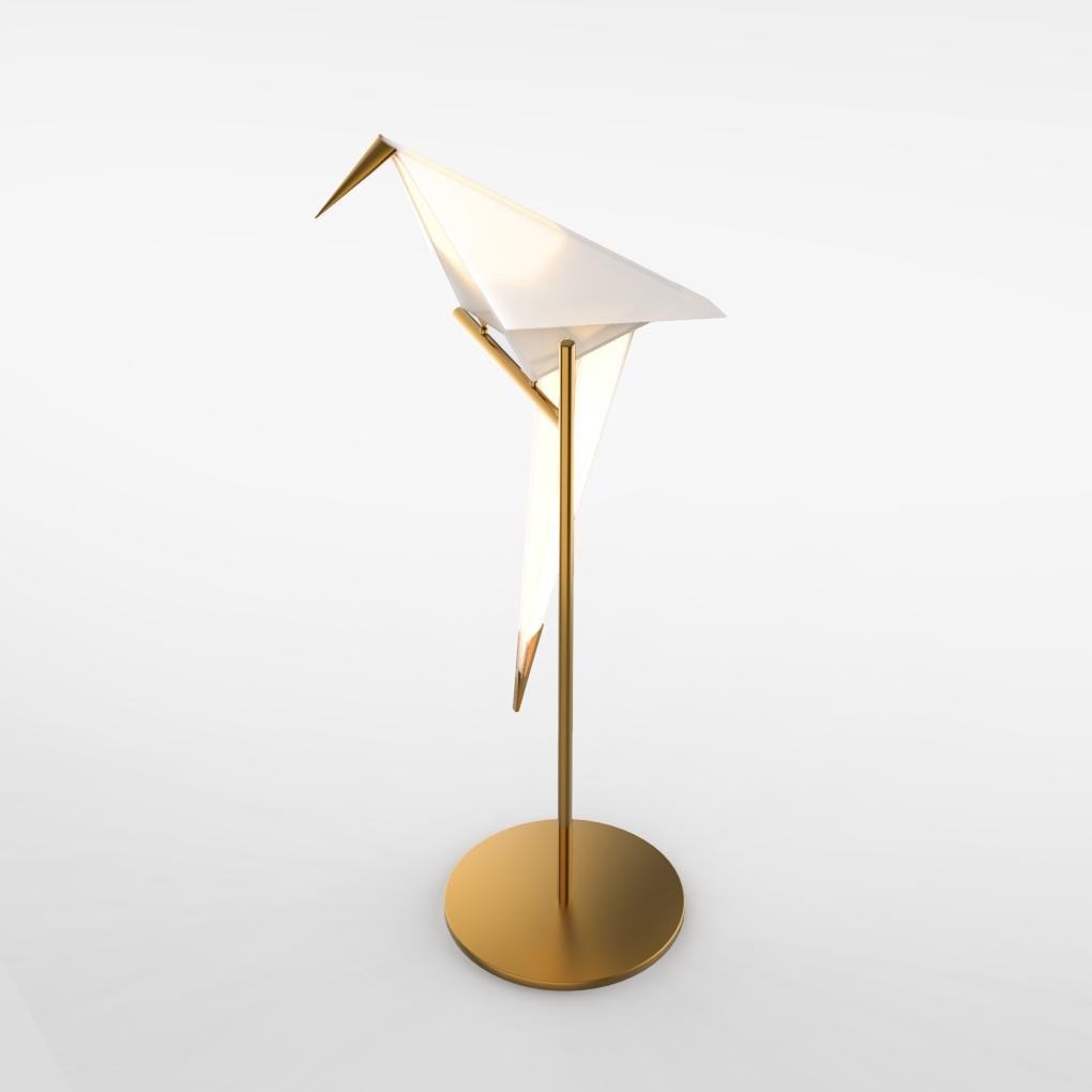 Ambient Origami Bird Led Accent Table Lamp