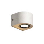 Terrazzo Outdoor Up and Down Wall Light in Black or White