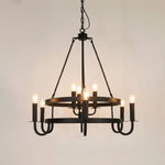 Vintage Voyager Chandelier – Industrial Brass Pendant Light for Modern Interiors