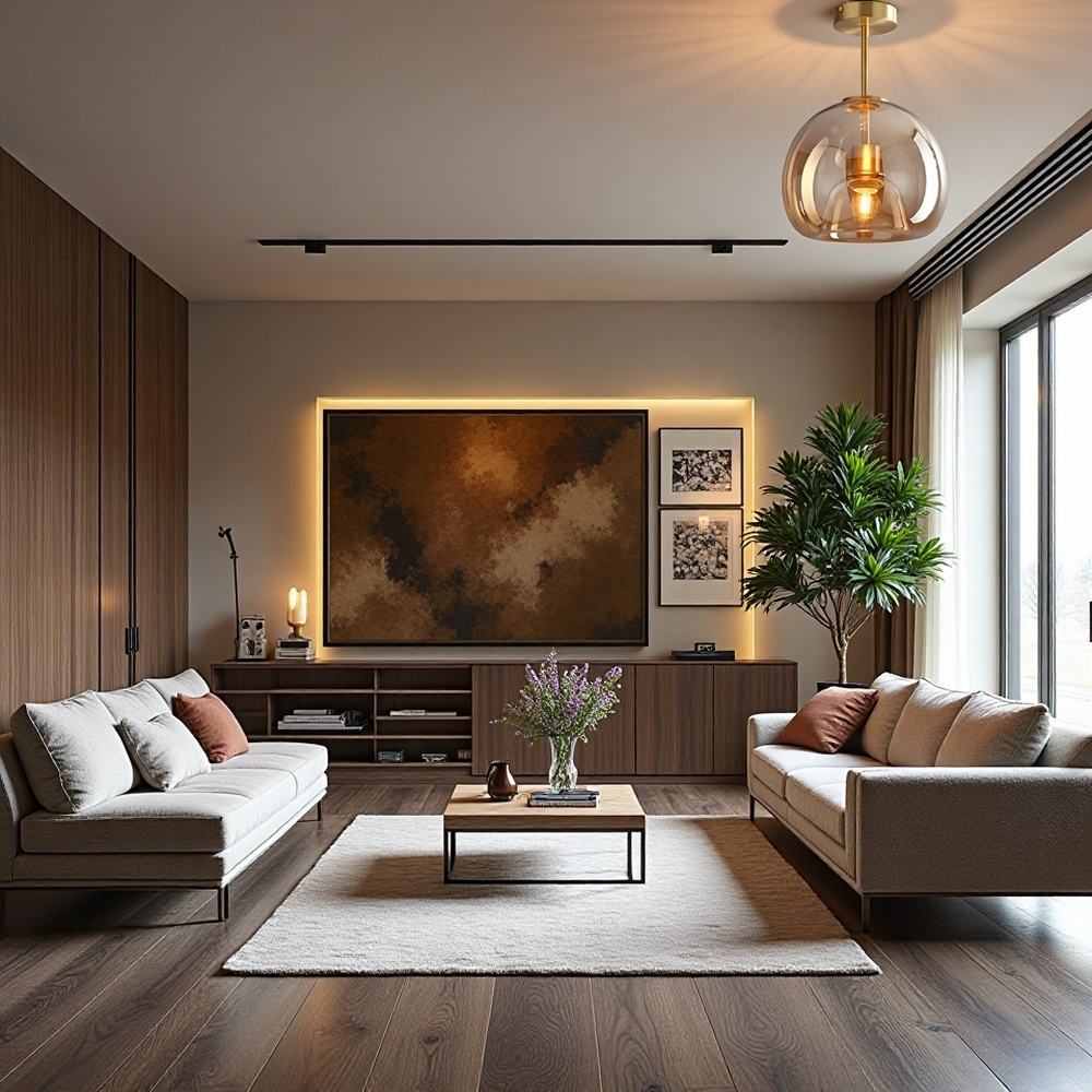 Nordic Modern Creative Glass Ceiling Light