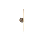 Zylaro Stone Wall Light – Brushed Brass & Marble LED Sconce