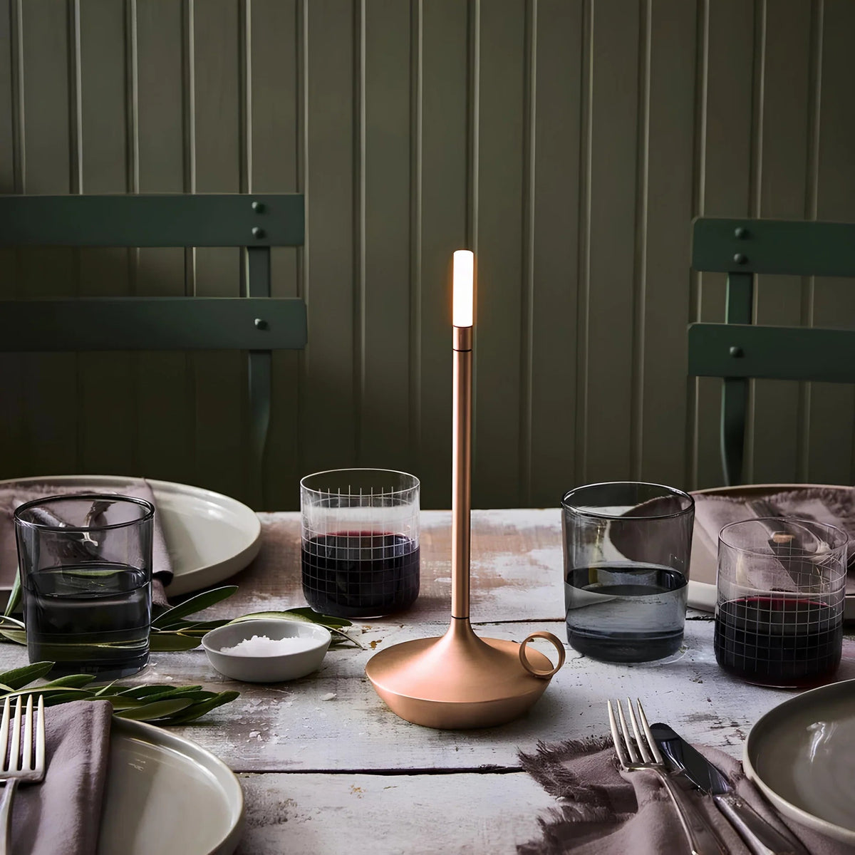 Nordic Candlestick Table Lamp