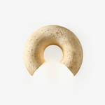 Cirro Wall Sconce in Yellow Travertine — Modern Stone Illumination