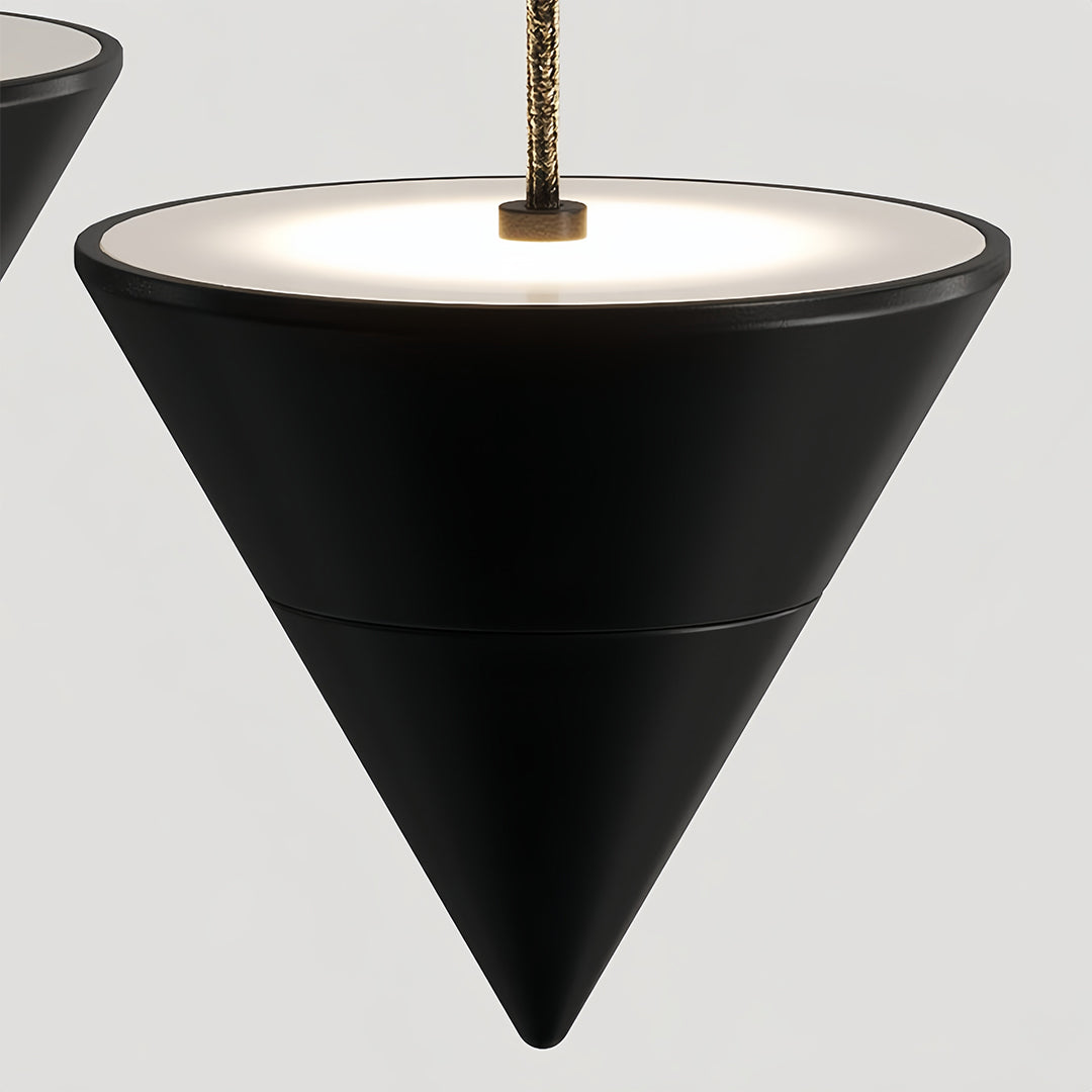 Nordic Minimalist Linear LED Pendant Light for Modern Interiors