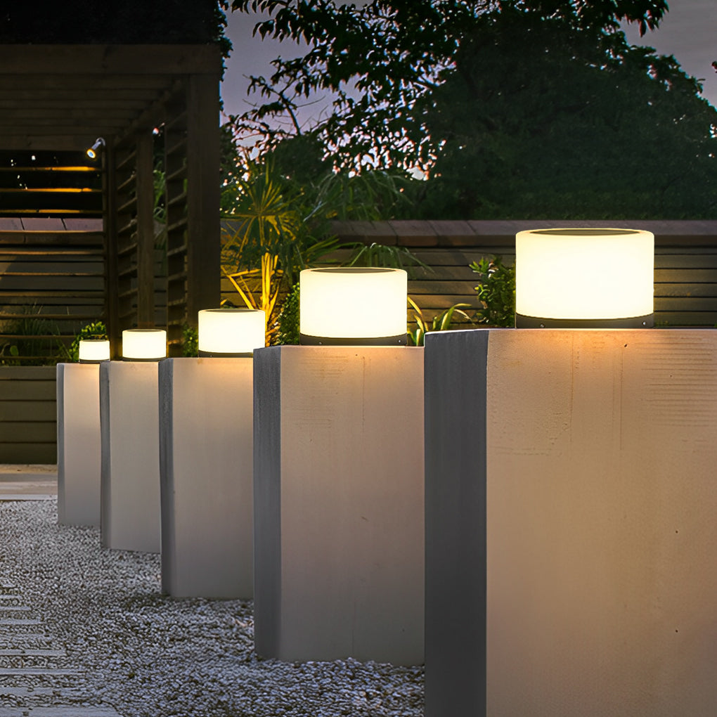 Nordic Minimalist Solar Outdoor Courtyard Waterproof Led Landscape Decorative Lamp