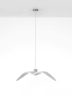 Aviara LED Pendant Light – Modern Aluminum Bird-Inspired Ceiling Lamp
