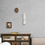 Alvia Alabaster Wall Sconce — Natural Stone LED Wall Light
