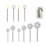 Dandelion Solar Pathway Lights Set of 10 for Modern Gardens