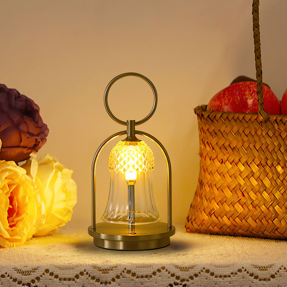 Wind Chime Portable Table Lamp